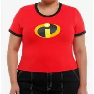 Disney Pixar The Incredibles Costume / Cosplay Ringer Baby T-Shirt Plus Size